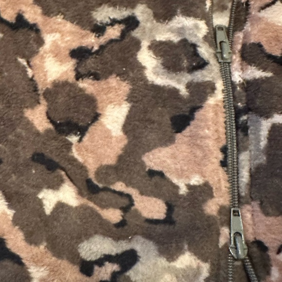 NWT CLUB ROOM Men’s plush fleece camouflage camo footed onesie pajamas pjs - Picture 7 of 9